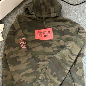 SESSIONS Camouflage Hoodie